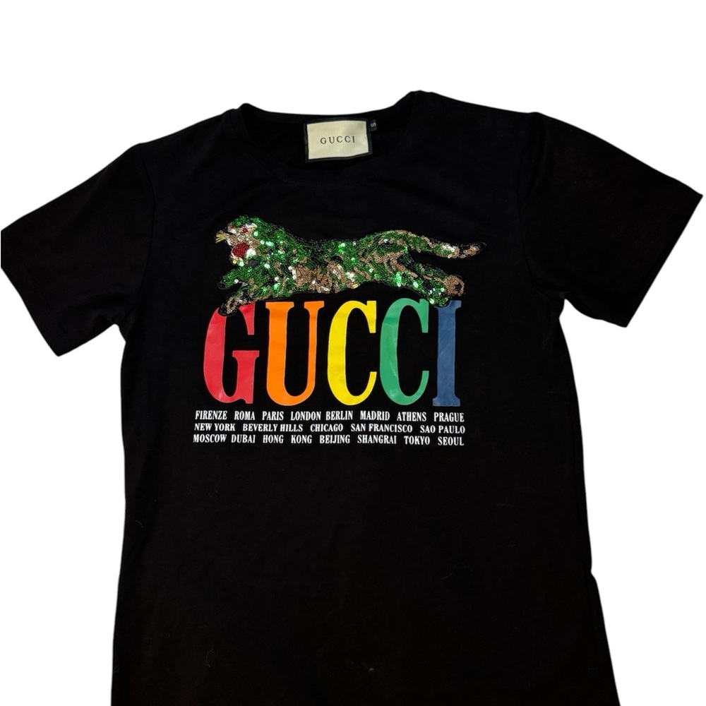 Gucci Top Tiger Sequin